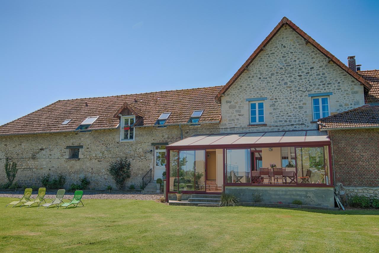 Villa Au Jardin Fleuri Vauxaillon Exterior foto